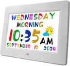 Relógio de ensino digital MASSII 2025 Talking Time 24 Alarms