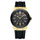 Relógio De Luxo Masculino Curren Dourado Casual Analógico