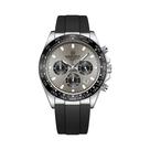Relógio De Luxo Masculino NAVIFORCE Quartz Cronógrafo À Prova d'Água Com Pulseira De Silicone