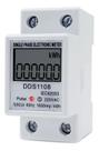 Relógio de Luz Eletrônico 60A 220V DDS1108 - Durável e com Alta Precisão