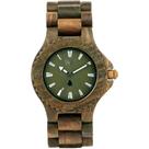 Relógio de madeira Wewood Date Army WWD04 Oferta