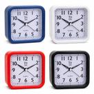 Relógio De Mesa Despertador Analógico Alarme Pilha -