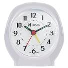 Relógio De Mesa Despertador Quartz Tradicional Branco Original -Herweg