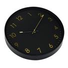 Relógio de Parede 30cm Minimalista 6431 Cor:Preto Relógio de Parede 30cm Minimalista 6431 Cor:Preto