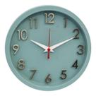 Relogio de Parede 3D Sigma Dourado Verde Plashome Escritório Cozinha Sala Com Mecanismo Silencioso