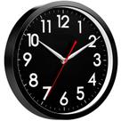 Relógio de parede AKCISOT Modern Black Silent Non Ticking 30cm