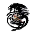 Relógio de parede Alien Xenomorphs Vinyl Record 30x30cm