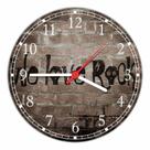 Relógio De Parede Bandas We Love Rock Heavy Metal Salas Quartos Decoração 40 Cm RC014 Relógio De Parede Bandas We Love Rock Heavy Metal Salas Quartos Decoração 40 Cm RC014