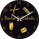 Relógio de Parede Barba e Barbeiro Decor