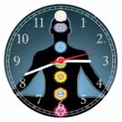 Relógio De Parede Budismo Buda Meditação Chácras Religiosidade