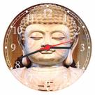 Relógio De Parede Budismo Buda Sidarta Gautama Yoga Meditação Chacras Tamanho 40 Cm RC009