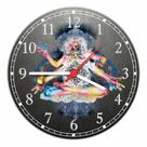 Relógio De Parede Budismo Buda Sidarta Gautama Yoga Meditação Chacras Tamanho 40 Cm RC016
