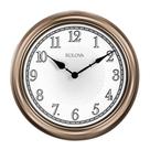 Relógio de parede Bulova C4826 Champagne com LED para área externa