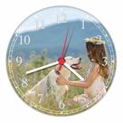 Relógio De Parede Cão Pet Shop Animais Tamanho Grande 50 Cm Quartz G05 Relógio De Parede Cão Pet Shop Animais Tamanho Grande 50 Cm Quartz G05