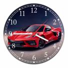 Relógio De Parede Carros Corvette Decoração Quartz
