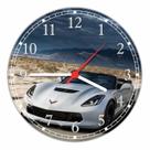 Relógio De Parede Carros Corvette Decoração Quartz