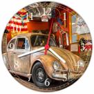 Relógio De Parede Carros Vintage Fusca Retrô