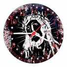 Relógio De Parede Católico Jesus Cristo Com Coroa De Espinhos Abstrato Tamanho 40 Cm RC017