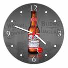 Relógio De Parede Cerveja Bar Churrasco Gourmet Decoração Quartz Relógio De Parede Cerveja Bar Churrasco Gourmet Decoração Quartz