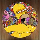 Relógio De Parede Cerveja Bar Homer Simpsons Churrasco Gourmet Decoração Quartz Relógio De Parede Cerveja Bar Homer Simpsons Churrasco Gourmet Decoração Quartz