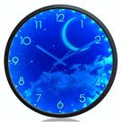 Relógio de parede com luz noturna OCEST 30cm com movimento silencioso