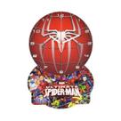 Relógio de Parede com Pêndulo Homem Aranha Com base fundo Relógio de Parede com Pêndulo Homem Aranha Com base fundo