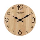 Relógio De Parede Com Textura De Madeira Moderno Silencioso Quartz 10 Polegadas 12 Polegadas 14