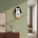 Relógio de Parede Criativo Pinguim com movimento