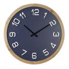 Relogio de Parede de Madeira Azul 60cm GA0051 BTC