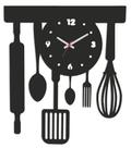 Relógio de Parede Decor Cozinha Silencioso