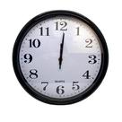 Relógio de Parede Decorativo 30cm Preto Quartz Estilo Moderno Silencioso Elegante Fácil de Instalar