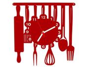 Relógio de Parede Decorativo - Modelo Cozinha - ME Criative