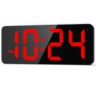 Relógio de parede digital LED XUANZIT com display grande - vermelho Relógio de parede digital LED XUANZIT com display grande - vermelho