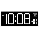 Relógio de parede digital Soobest com tela LED de 10 polegadas com segundos