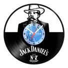 Relógio De Parede Disco Vinil Área De Churrasco - Jack Daniel's - VAC-002 Relógio De Parede Disco Vinil Área De Churrasco - Jack Daniel's - VAC-002