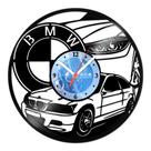 Relógio De Parede Disco Vinil Carros - BMW - VCA-017