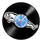 Relógio De Parede Disco Vinil Carros - Jaguar - VCA-019