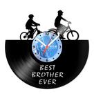 Relógio De Parede Disco Vinil Diversos - Best Brother Ever - VDI-044