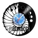 Relógio De Parede Disco Vinil Diversos - Fórmula Fibonacci - VDI-288