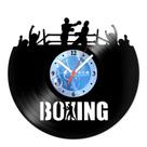 Relógio De Parede Disco Vinil Esportes - Boxe - VES-001