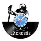 Relógio De Parede Disco Vinil Esportes - Lacrosse - VES-140