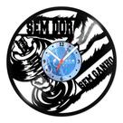 Relógio De Parede Disco Vinil Esportes - Sem Dor Sem Ganho - VES-193 Relógio De Parede Disco Vinil Esportes - Sem Dor Sem Ganho - VES-193
