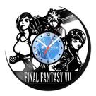 Relógio De Parede Disco Vinil Jogos e Games - Final Fantasy 01 - VJG-020