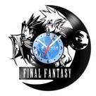 Relógio De Parede Disco Vinil Jogos e Games - Final Fantasy 08 - VJG-070