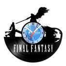 Relógio De Parede Disco Vinil Jogos e Games - Final Fantasy - VJG-080