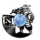 Relógio De Parede Disco Vinil Jogos e Games - Game Dota 2 - VJG-073