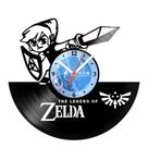 Relógio De Parede Disco Vinil Jogos e Games - Legend Of Zelda 04 - VJG-039