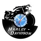 Relógio De Parede Disco Vinil Motos - Harley Davidson - VMO-022