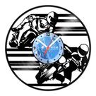 Relógio De Parede Disco Vinil Motos - Speed - VMO-011 Relógio De Parede Disco Vinil Motos - Speed - VMO-011