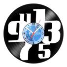 Relógio De Parede Disco Vinil Números Impar-VNU-015